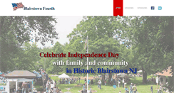 Desktop Screenshot of blairstownfourth.org